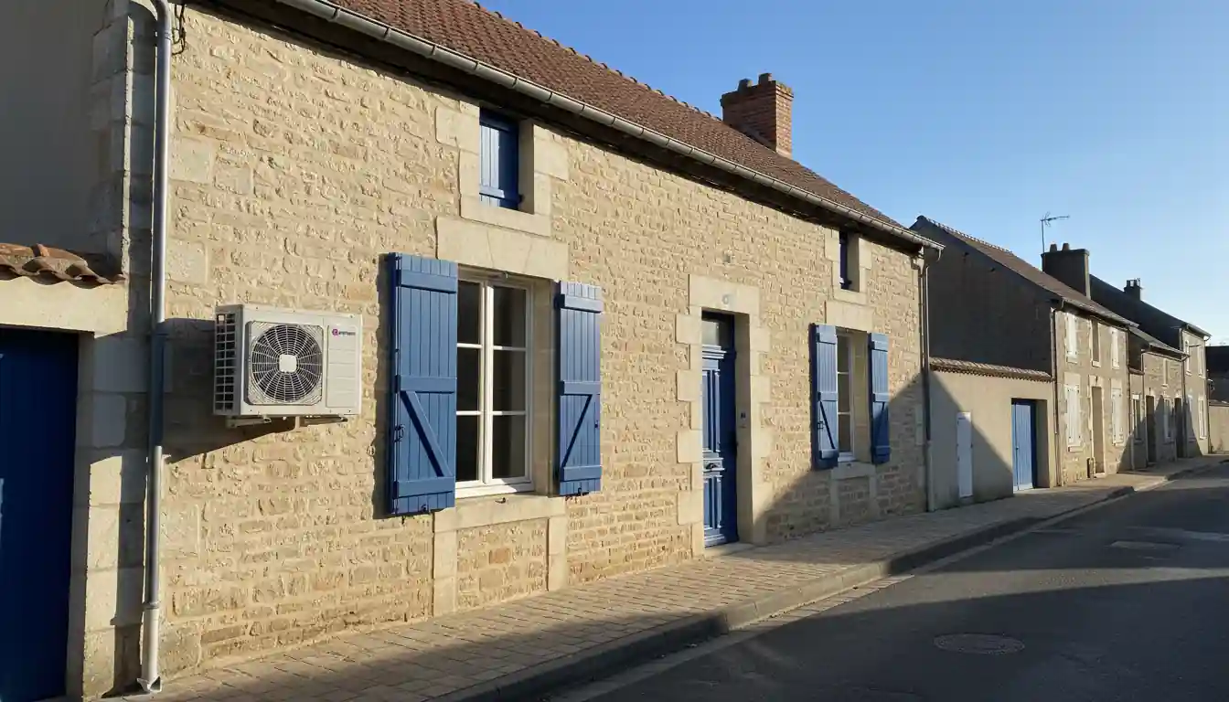 Installation pompe à chaleur à Marans