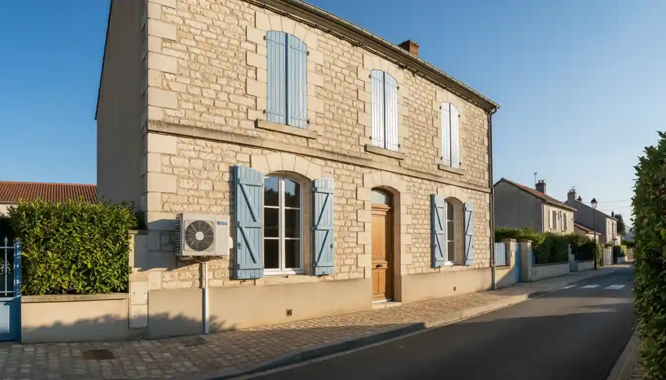 Installation pompe à chaleur à Périgny