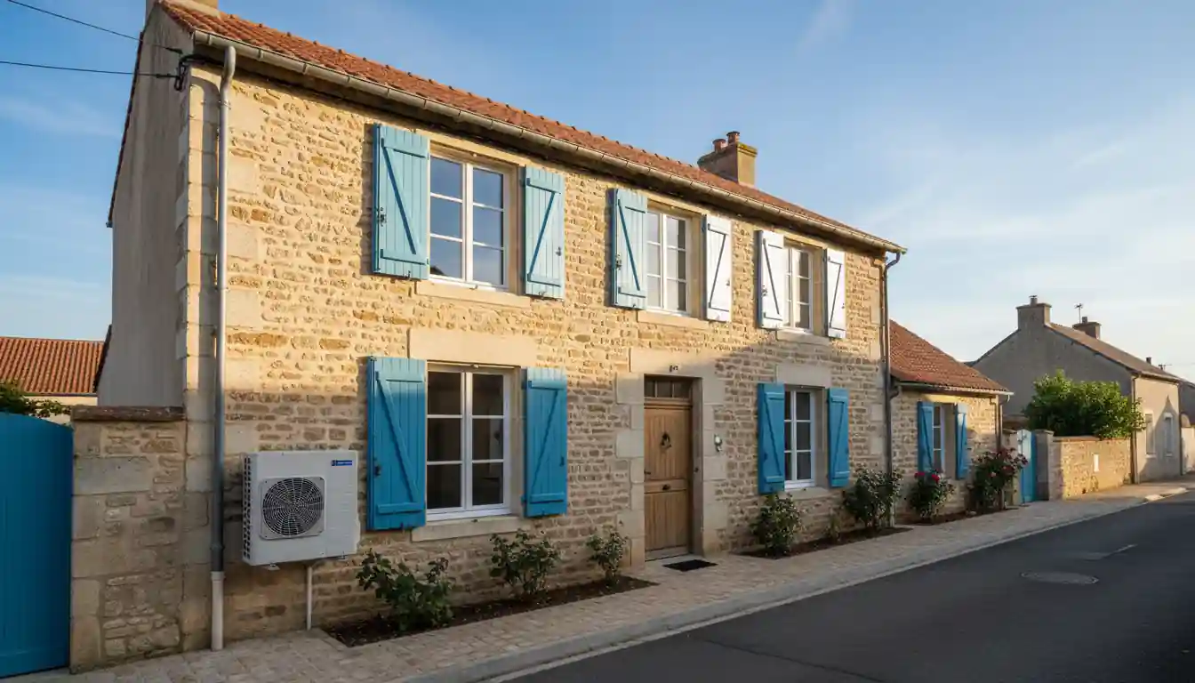 Installation pompe à chaleur à Virson
